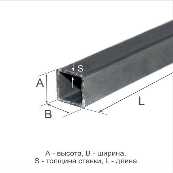 Труба профильная 25х25х2 08пс ГОСТ 13663-86